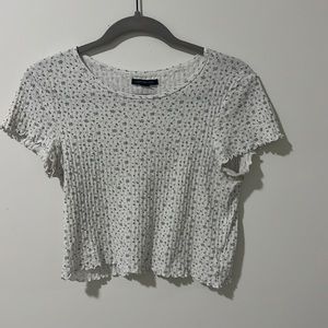 American Eagle floral crop top